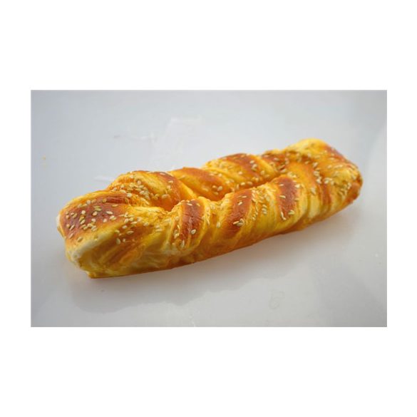 Dekorációs Pékárú Fonott Kalács szezámmagos 10x23cm