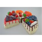   Dekorációs Pékárú Torta szeletek mágneses - Több féle