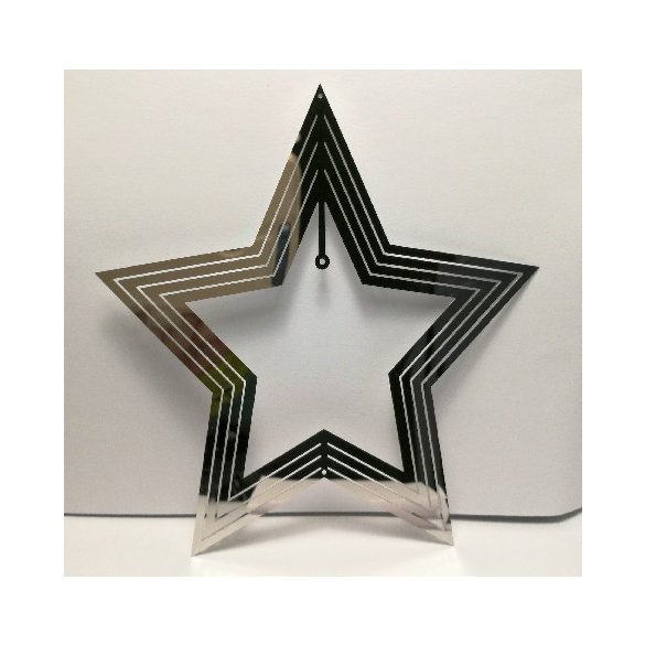 DEKOR RM CSILLAG, ATM.:13 CM, VAST:0,3