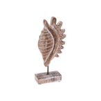 Kagyló fából talpon 35cm
