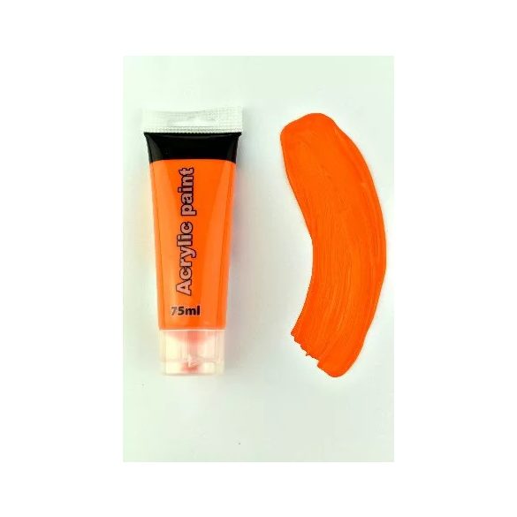 Akrilfesték 75ml - Narancssárga