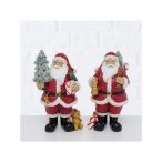 Télapó figura 14x6cm polya - 2féle