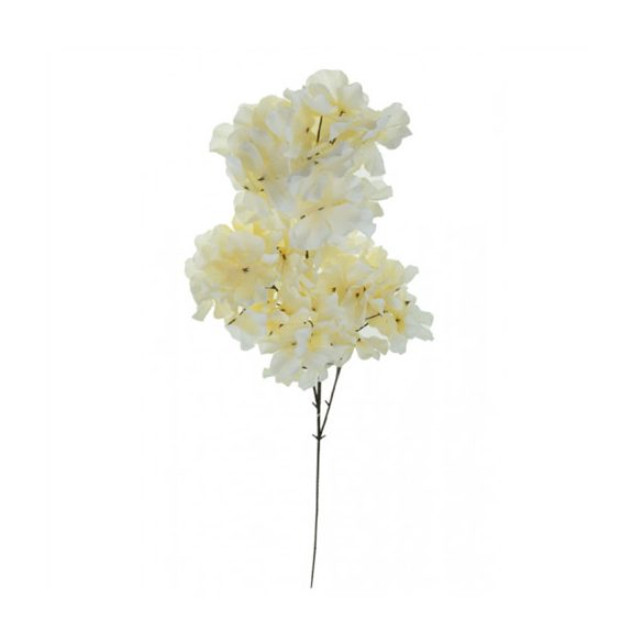 Hortenzia csókor 83cm - Krém