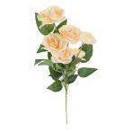 Peónia 6fej 60cm - Krém