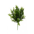 Selyemvirág buxus csokor 36cm - Zöld