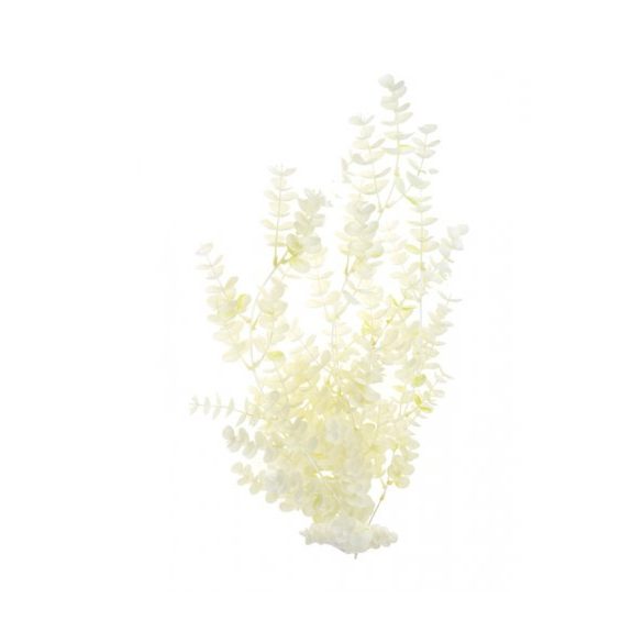 Selyemvirág eukaliptusz 83cm lógó - Fehér