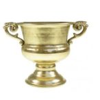 Kehely fém talpas 13x14,5cm - Arany