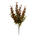 Selyemvirág csokor őszi 39cm - Piros