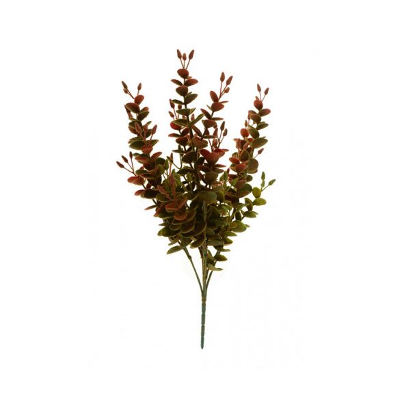 Selyemvirág csokor őszi 39cm - Piros