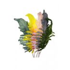 Dekorlevél 10cm - Több színben