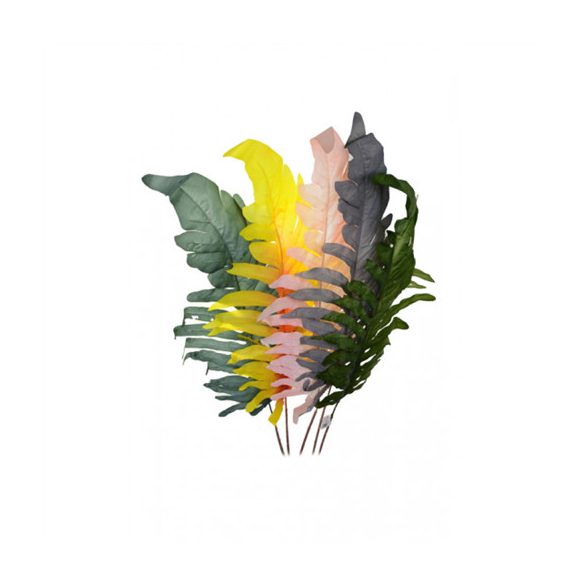 Dekorlevél 10cm - Több színben