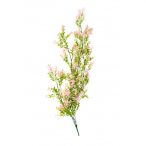 Buxus girland virágos 76cm - Rózsaszín