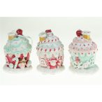 Süti házikó 8cm akasztós - 3féle