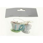 Figura bögre poly akasztós 4,8cm forrócsoki - S/2