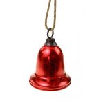 Kolomp fém 15x20cm - Piros