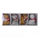 Figura cica poly mikulássapis 15x5x3cm - S/4