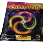 Világító frizbi 19,5 cm