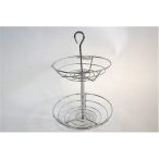 Gyümölcstartó 2 emeletes kerek