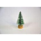 Fenyőfa mini 4cm havas - Zöld /DB