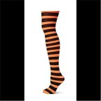 Halloween felnőtt harisnya ( narancs, lila )