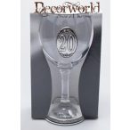 Ón címkés pohár boros évszámos 20