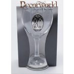 Ón címkés pohár boros évszámos 30