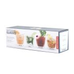 Koktélospohár szett, alacsony 237ml