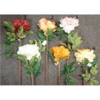 Peónia ág 73cm 6 színben