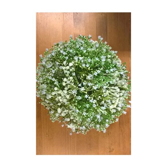 Rezgő gömb akasztós 25 cm - Fehér