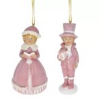 Gyerek könyvvel, ajándékkal poly 4x3x14cm - Fehér 2féle