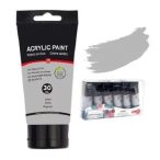 Akrilfesték 30ml - Fémes ezüst