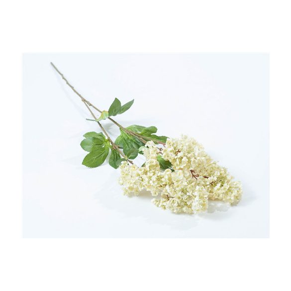 Olajág virággal 72cm - Krém