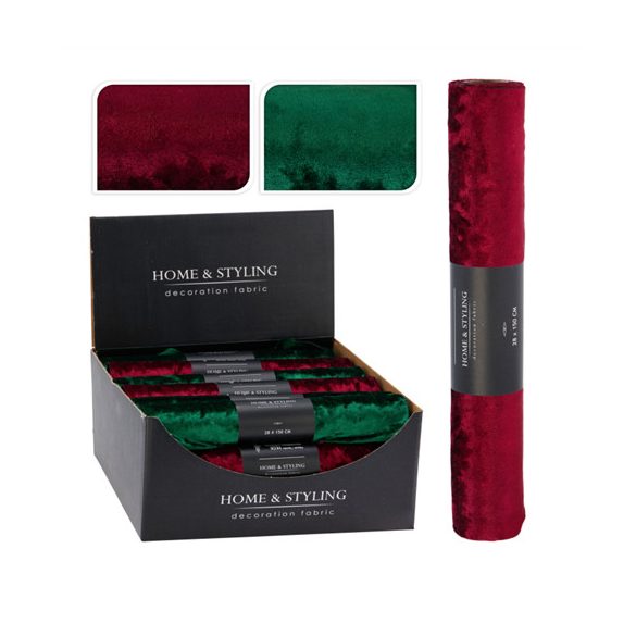 Bársony futó 28x150cm - 2féle