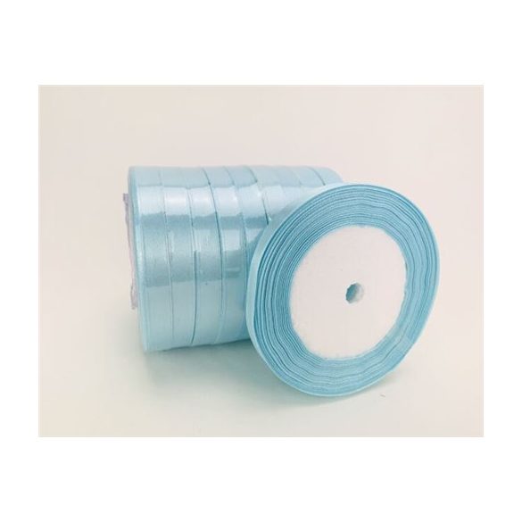 Szatén szalag 1cm x 22m - Bababkék