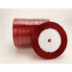 Szatén szalag 1cm x 22m - Bordó