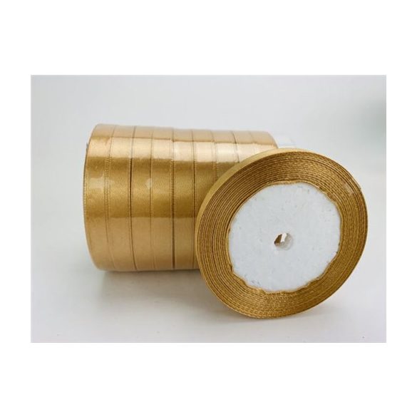 Szatén szalag 1cm x 22m - Cappuccino