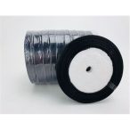 Szatén szalag 1cm x 22m - Fekete