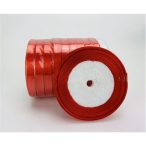 Szatén szalag 1cm x 22m - Piros