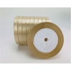 Szatén szalag 1cm x 22m - Tejeskávé