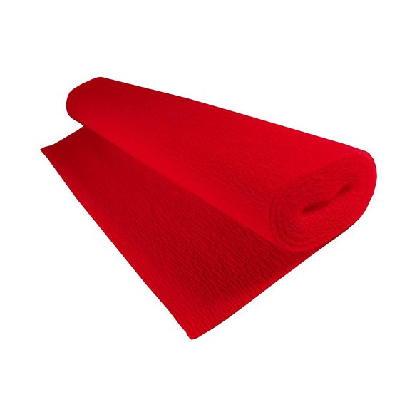 Krepp papír 50x250 cm - Piros