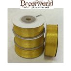 Szatén szalag arany 3mmx50m