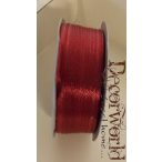 Szatén szalag burgundy 3mmx50m