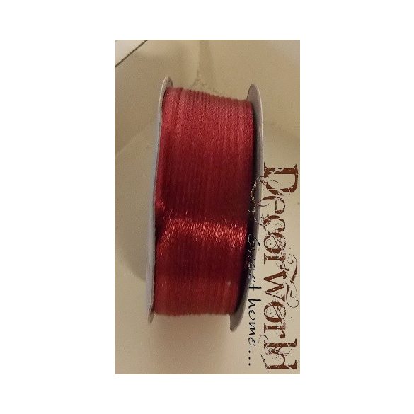 Szatén szalag burgundy 3mmx50m