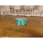 Szatén szalag türkiz 3mmx50m