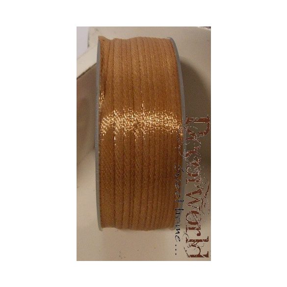 Szatén szalag barna 3mmx50m