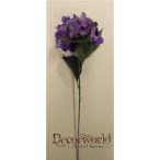 Hortenzia szál 70cm - Sötét lila