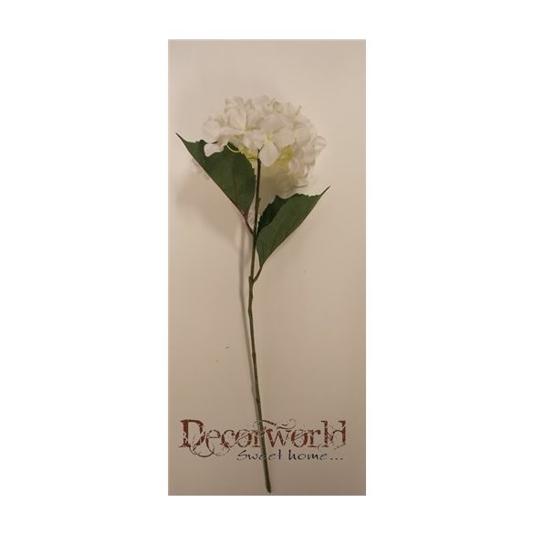 Hortenzia szál 70cm fehér