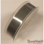 Len yuta szalag szürke drótos 25mm/20m