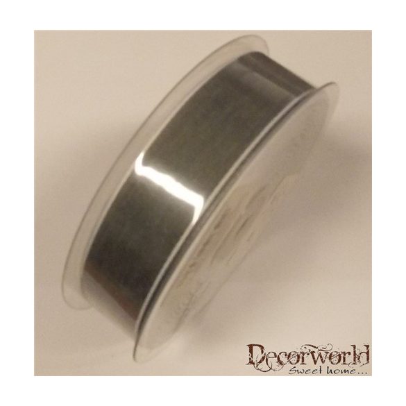 Len yuta szalag szürke drótos 25mm/20m