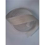 Len yuta szalag natúr drótos 25mm/20m